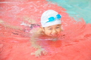 新潟市西区 スイミング 水嫌い克服 成功
